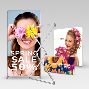 Lintel لا توجد أدوات لا أقفال 10s التجمع كشك المعرض التجاري خلفية المحمولة Flextile عرض وحدات التسويق - Product Image 3