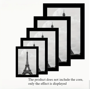 Customizável Madeira Picture <span class=keywords><strong>Frame</strong></span> Poster Wall Photo <span class=keywords><strong>Frame</strong></span> Preto Branco Variedade Tamanhos 8x8 16x20 - Product Image 4