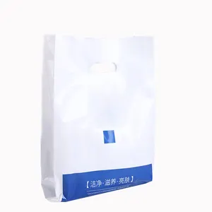 Package Ldpe Custom Bag Die-cut Handle Cloth Package Bag