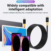 Kabel Pengisian Cepat Grosir Silikon Usb c ke c Kabel Ponsel Pengisian Cepat Transfer Data 100w Kabel Tipe c