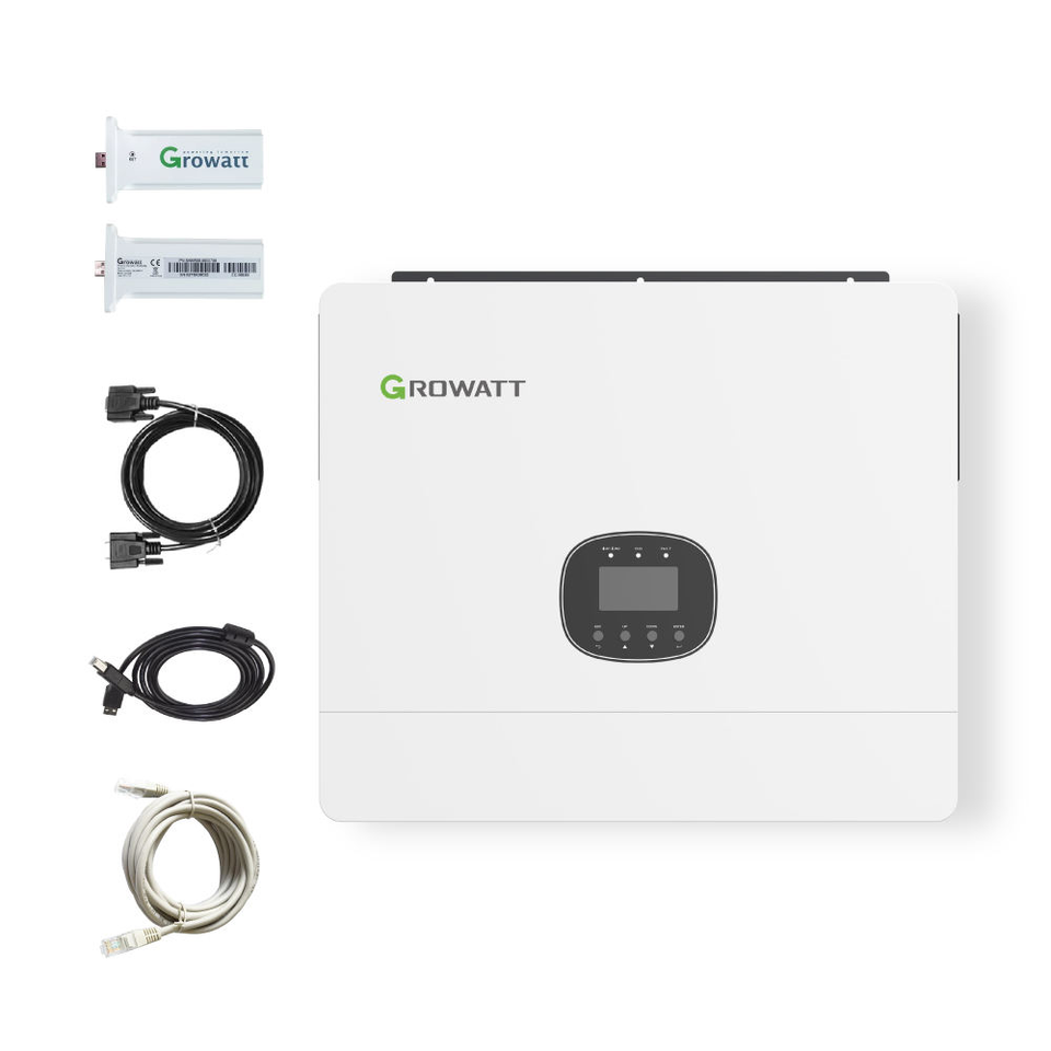 Growatt Single Phase 230v 220v Hybrid Module 8KW 10KW 12KW Solar ...