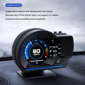 NAVIHUA Multi-function Car OBD Diagnostic Tools Digital <b>Auto</b> <b>Meter</b> for All Cars Dual System A500 New Design LCD Screen Monitor - Product Image 2