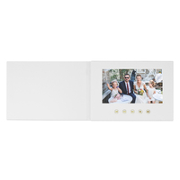Impresión Personalizada de Tarjetas de Invitación Digitales con Pantalla LCD IPS de 4.3/5/7 Pulgadas, Tarjeta de Felicitación con Video, Libro de Video para Bodas, Folleto de Video