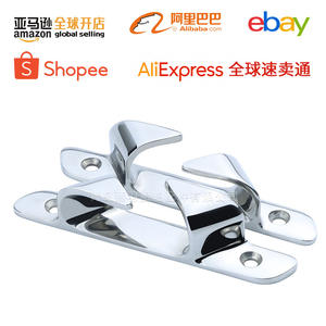 Bolardo de Punta Angulada de Acero Inoxidable 316, Herraje Marino, Soporte para Línea de 4.5\"/6\" para Yates, Nuevo, Accesorio para Barcos - Product Image 1