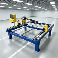 Machine de découpe plasma et à flamme CNC combinée économique pour le traitement général des tôles métalliques