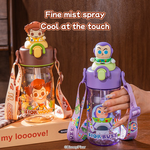 Vaso de Plástico Tritan de 500 ml con Diseño Infantil de <span class=keywords><strong>Disney</strong></span>, Botella de Agua Ecológica para la Escuela, Regalos y Actividades al Aire Libre - Product Image 4