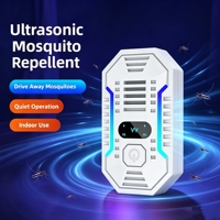 Nouvel appareil anti-parasites intelligent à ultrasons - Répulsif double action pour souris, cafards et moustiques