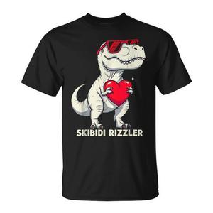 T-shirt promozionale da uomo con meme di San Valentino Trex Rizzler - Product Image 1