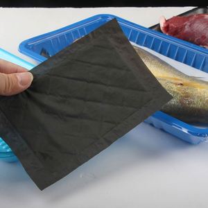Almohadillas Absorbentes Desechables de Papel Súper Absorbentes, Grado Alimenticio y Ecológicas, 70 ml/unidad, Absorbencia para Bandejas de Carne en la Industria Alimentaria - Product Image 5