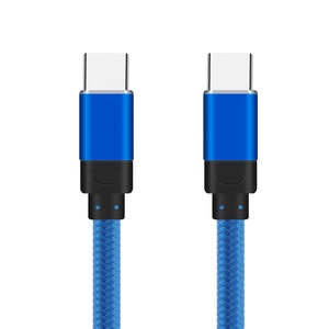 Cavo di Ricarica Rapida USB-<span class=keywords><strong>C</strong></span> a USB-<span class=keywords><strong>C</strong></span> in Nylon Intrecciato da 1M/3ft, Cavo di Ricarica Veloce per <span class=keywords><strong>iPhone</strong></span> - Product Image 4
