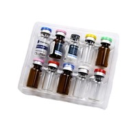 Emballages en plastique personnalisés en PVC pour Ampoule 1ml 2ml 3ml 5ml 7ml, plateau de flacon intérieur