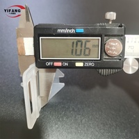 Outil de construction d'entretoises et de pinces de nivellement en plastique modernes de 1.5mm pour accessoires de carreaux de porcelaine élégants