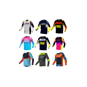 Jersey <span class=keywords><strong>de</strong></span> Ciclismo <span class=keywords><strong>de</strong></span> <span class=keywords><strong>Montaña</strong></span> para Hombre, Transpirable, <span class=keywords><strong>de</strong></span> Secado Rápido, con Protección UV UPF 50, Personalizable con Logotipo, Ropa <span class=keywords><strong>de</strong></span> Motociclismo, Jersey <span class=keywords><strong>de</strong></span> Motocross - Product Image 1