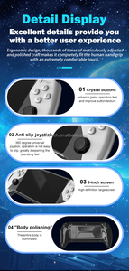 SF3500 portatile portatile gioco giocatore Joystick 5.0 pollici HD schermo 3000mAh batteria grande capacità 64G Storage diecimila giochi - Product Image 5
