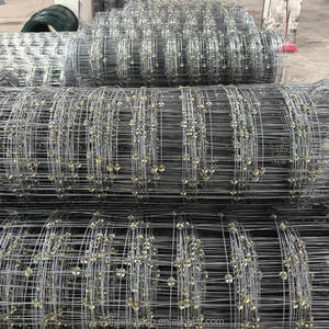 Rotolo di Recinzione per Campi 6ftx330ft, Rete Metallica in Acciaio Zincato per Recinzioni di Allevamenti e Vigneti - Product Image 2