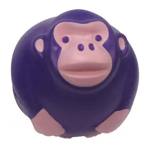 Prime PU giá rẻ đồ chơi căng thẳng khỉ bóng căng thẳng bóng với logo thương hiệu mẫu miễn phí