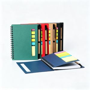 X418 Bloc-notes créatif en papier kraft promotionnel, bloc-notes adhésif multifonctionnel, bloc-notes cadeau - Product Image 1