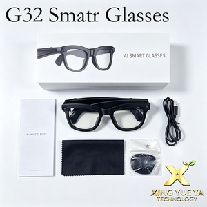 G32 AI <b>Smart</b> Sunglasses with 8MP HD <b>Camera</b> Audio AI Translator and Video Recording Function <b>WIFI</b> Connectivity 32Gb built memory - Product Image 3