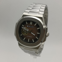 Montre personnalisée DIY sans logo, mouvement automatique, montre mécanique, cristal saphir, montres pour hommes, luxe, NH38, cadran ajouré
