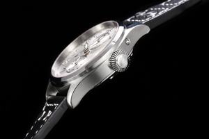 Montres mécaniques; Montres; Mode; Montres très vendues; Boîtier argenté; Fonction phase de lune; Montres à éclairage nocturne. - Product Image 5