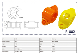 Con dấu nhựa Chống giả mạo Đồng hồ nước nhựa 20mm ống niêm phong 30mm khóa chống giả mạo 32mm an ninh - Product Image 5