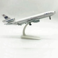 Nouveau produit, 4 modèles d'avion miniature, modèle souvenir, cadeau, 20 cm, avion en métal moulé sous pression, MD-11, avion de ligne