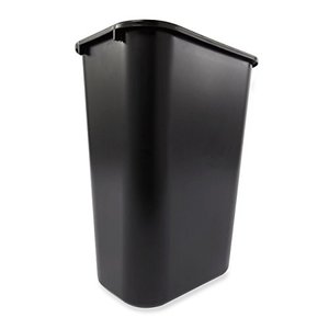 Cestino per Rifiuti Commerciale da 41QT/10,25 GAL, per Casa/Ufficio/Sotto la Scrivania, Nero - Product Image 2