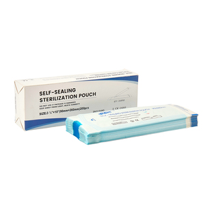Buste Autosigillanti Personalizzate per Sterilizzazione in <span class=keywords><strong>Autoclave</strong></span>, per Strumenti Medici e Dentali, Cambio Colore - Product Image 2