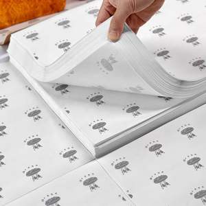 ETpack Wholesale Greaseproof Bakery <b>Paper</b> for Burger Wrapping Custom Logo Printing and Food Packaging - Product Image 1