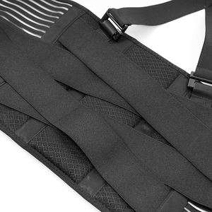 Ceinture de soutien lombaire industrielle la plus vendue pour le travail avec bretelles d'épaule - Product Image 4