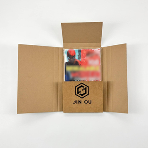 Boîtes d'expédition rigides extra-résistantes pour bandes dessinées JIN OU 10,9''x7,5'' pliables facilement, boîte de protection en carton ondulé multi-profondeurs - Product Image 1