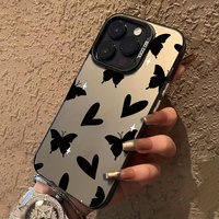 16 Pro Max Trendy Motorcycle Themed TPU Phone Case Imd Shockproof avec Cartoon Design et Phone Grip Inclus