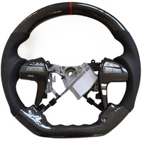 Volant sport en cuir et fibre de carbone en forme de D à 4 branches pour Toyota Highlander 2009-2014 Camry 2007-2011 Fortuner Hilux SR5 N70