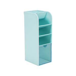 Wholesale Plastic Square Desk Storage Organizers Office <b>Pen</b> Display Pencil Pot Marker Stationary /Holders - Product Image 1
