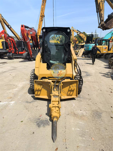 Mini chargeuse utilisée Caterpillar 246C 289D 246D de dérapage de CAT chargeur de roue de 1 tonne en vente - Product Image 6