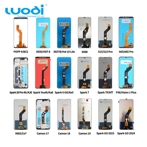 หน้าจอ LCD ขายส่งสำหรับ Tecno HOT 30i 40i 50 Smart 6 7 8 Spark Go 2021 2022 <span class=keywords><strong>2023</strong></span> 2024 Spark 20C 30C หน้าจอสัมผัส<span class=keywords><strong>โทรศัพท์</strong></span>มือถือ - Product Image 3