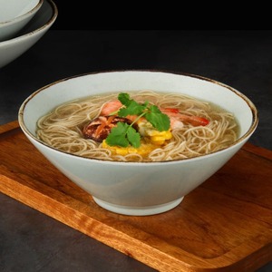 Bol en mélamine, bol conique imitation porcelaine japonaise, grand bol créatif commercial, bol à ramen au bœuf, bol à nouilles, bol à soupe - Product Image 2