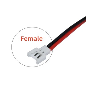 موصل كابل ذكر وأنثى 2.0 مم، موصل هوائي ثنائي السن، محول قابس ومقبس JST PH، للسيارات والدراجات النارية، PVC، IP67، نحاس - Product Image 6