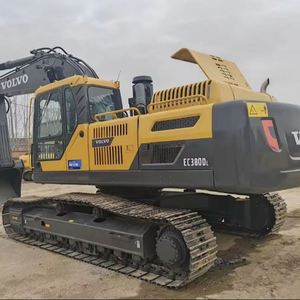 Excavatrice d'occasion Volvo EC380DL de haute qualité, 38 tonnes, en bon état, machine de construction, moteur, boîte de vitesses, pompe, moteur Volvo Penta, pompe - Product Image 1