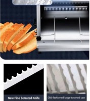 Équipement de boulangerie commerciale, machine à faire des toasts, machine à couper le pain en tranches, trancheuse à pain 31 tranches