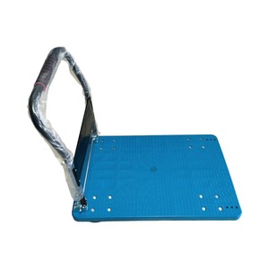 가정용 교통 다용도 휴대용 더블 빔 핸드 헬드 카트 플라스틱 금속 구조 접이식 디자인 - Product Image 4