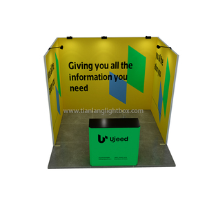 TianLang ligero portátil 10x10 cabina de exposición de aluminio 3x3 soporte de fondo con herramientas para exhibición de ferias comerciales - Product Image 3