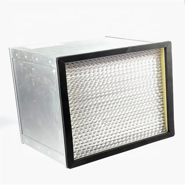 Customized Glassfiber Box Type Separator Hepa Air Filter Laboratory For Hvac System /Hepa Filter