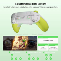 Control de Juego Inalámbrico Ecológico 2 SE de 2.4GHz con Efecto Hall, Multiplataforma para PC, Móvil y Consola