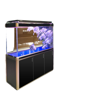 Ornement d'intérieur en forme de décor d'aquascaping Cabinet blanc Grand <span class=keywords><strong>aquarium</strong></span> de réservoir de poissons marins d'eau de mer - Product Image 6