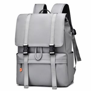 Sac à dos de designer 2024, logo personnalisé, sac à dos décontracté imperméable pour homme, sac à dos en cuir personnalisé avec logo - Product Image 2