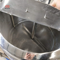 Petit pasteurisateur industriel automatique de lait de ligne de réservoir de machine de crème glacée de jus d'orange pour la vente des prix 50L