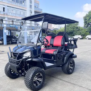 Custom Golf Cart 48V 72V Lithium Golf Cart Battery Fast Electric Golf Cart 4 Seater With CE Certification
