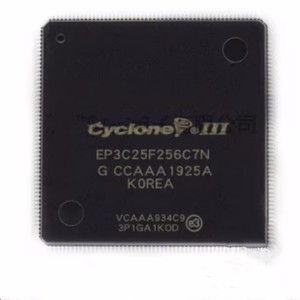 ชิ้นส่วนอิเล็กทรอนิกส์ ไอซีชิป วงจรรวมใหม่แท้ FBGA-256 EP3C25F256C7N - Product Image 1