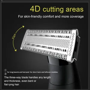 Testina di ricambio in acciaio inossidabile, lama di ricambio compatibile con rasoio elettrico XT3 XT5 XT3000 XT5100 - Product Image 4